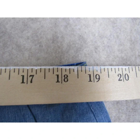 AFTCO AFTECH Mens Blue Heathered Fishing Shorts Size 38 Performance Stretch - Picture 7 of 8